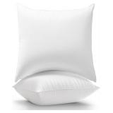 $31 Set of 2 24 24 Inch Pillow Inserts Cotton Cove