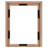 $23 MCS Canvas Float Frames 12x16 Frame, Walnut Wo