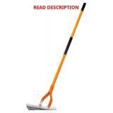 $28 VNIMTI Thatch Rake for Lawns - Heavy Duty Meta