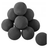 $57 VEVOR Ceramic Fire Balls, 4 Inch 12 Pcs Round
