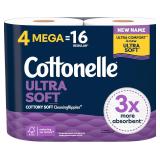 $13 Cottonelle Ultra Soft Soft Toilet Paper, 4 Meg