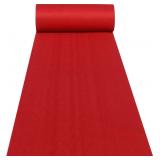 $50 Red Aisle Runners 30ft Wedding Carpet 2mm Red