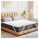 $100 Czpalo 3 Inch Gel Memory Foam Mattress Topper