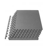 $30 Exercise Puzzle Mat 1/2-in, 24 Sq Ft - 6 Tiles