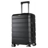 $90 KROSER Hardside Expandable Carry On Luggage wi