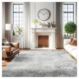 $80 RUUGME Washable Abstract 8X10 Rug: Living Room