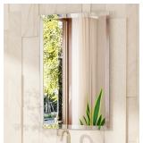 $46 VocalStar Frameless Bathroom Mirror, 18' x 26'