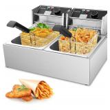 $136 Commercial Deep Fryer, 3400W Electric Deep Fr