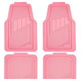 $55 CAR PASS Heavy Duty Rubber Floor Mats 4-Piece,