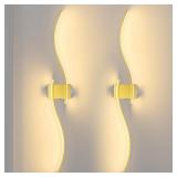 $130 NIORSUN 39.4 Inch Battery Operated Wall Sconc