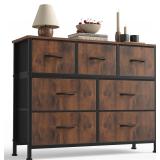 $51 Sweetcrispy 7 Drawer Dresser with Fabric Bins