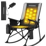 $120 VIVOHOME 45W Padded Heating Rocking Camping C