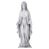 $133 Large Virgin Mary Statue Outdoor Blessed Moth