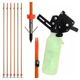 $74 Bow Fishing Reel Kit with Arrows Set - Bowfish