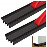 $35 2 Pcs 3 Feet Vinyl Door Bottom with Self Adhes