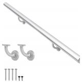 $34 2FT Modern Aluminum Handrail Set, handrails fo