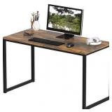 $67 Mission 40 inches office desk, Rustic Brown