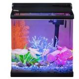 Hygger Small Betta Fish Tank with LED Lighting, 4