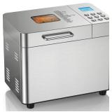$100 2LB Bread Maker Machine, OSIPOTO 17 in 1 Auto