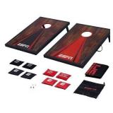 $90 ESPN Cornhole Board Set, 2'x3' Wood Cornhole B