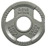 $11 Fitvids 2 Inch Olympic Barbell Weight 2.5LB Pl