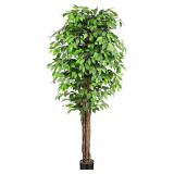 $100 Keeplush 7ft. Large Ficus Artificial Trees wi