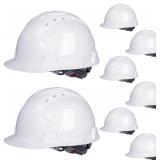 $80 Leumoi 8 Pieces 4 Pt. Suspension Hard Hat Bulk