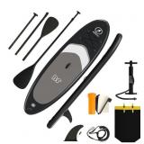 $105 10' Inflatable Stand Up Paddle Board with SUP