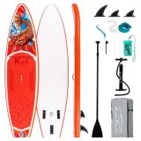 $142 FEATH-R-LITE Inflatable Paddle Board Stand Up