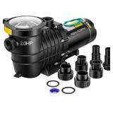 $240 VIVOHOME 2.0HP Pool Pump - 115V/230V Self-Pri