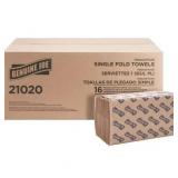 $46 Genuine Joe Single-Fold Value Paper Towels 1 P