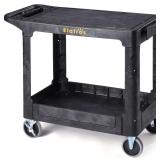 $150 ELAFROS Heavy Duty Plastic Utility Cart, 37 x