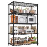 $55 PrimeZone Wire Metal Storage Shelves - 5 Tier