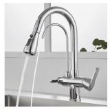 Kitchen Faucet with Drinking Water Faucet, 3 in 1