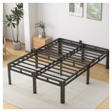 $123 NKZ Queen Size Bed Frame 20 Inch, Metal Bed F