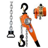 $66 3300 lbs 10 ft Lever Chain Hoist, 1-1/2 Ton 3