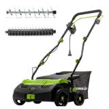 $196 16 in. 13 Amp Electric Corded Dethatcher Cult