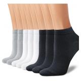 $9 SZ 5-12 CHARKING 8 Pairs Ankle Socks for Women