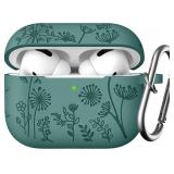 $6 Lerobo for AirPods Pro 2 Case Cover, Flower Eng
