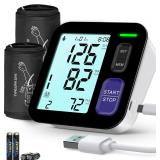 $40 Blood Pressure Machine Upper Arm, 2 Size Cuffs