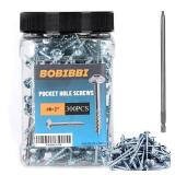 $16 Pocket Hole Screws #8x2 Zinc, Coarse Thread Wo
