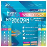 $32 HydroMATE Electrolyte Powder Variety Pack Hydr