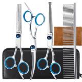 $8 5 in 1 Premium Dog Grooming Scissors, Professio