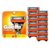 $46 Gillette Fusion5 Men's Razor Blade Refills, 12