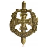 $10 Silver Bronze Retro Brooch Pin - Ww2 German We