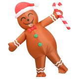 $50 Gingerbread Costume Kids,Ages 9-12 Inflatable