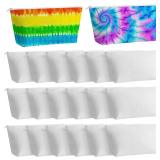 $26 Sanwuta 20 Pcs White Cotton Makeup Bags for Ti