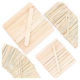 $7 500 Pcs 4 Style Waxing Sticks, Assorted Wooden