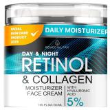 $20 Face Moisturizer Retinol Cream, Anti Aging Nec