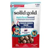 $13 QTY 2-Solid Gold Freeze Dried Raw Meal Topper,